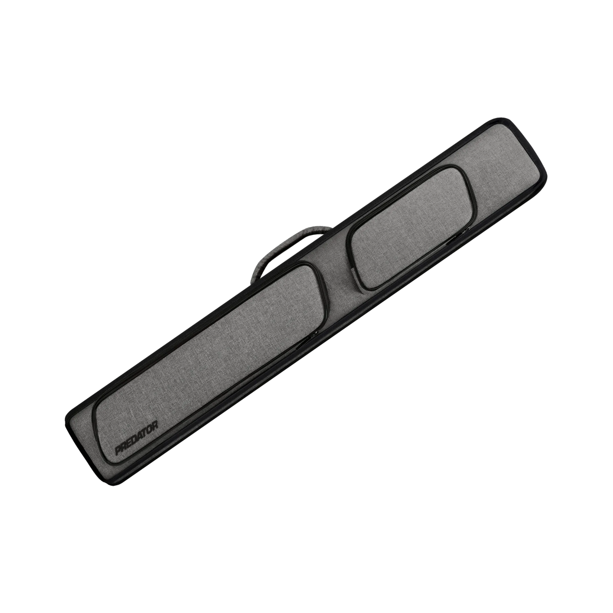 Metro Light Grey 2x4 Pool Cue Case Angled
