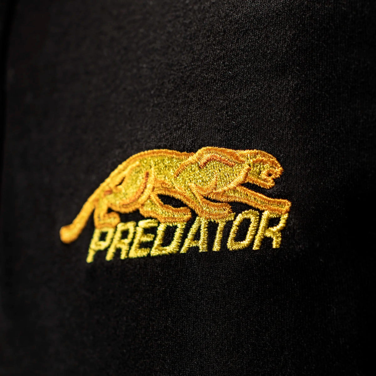 USA Flag Polo Shirt with Gold embroidered PREDATOR Branding