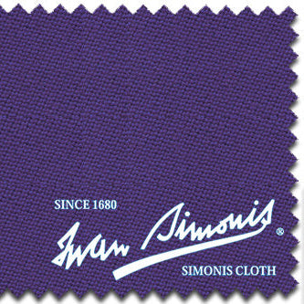 Iwan Simonis Purple Billiard Table Cloth Swatch