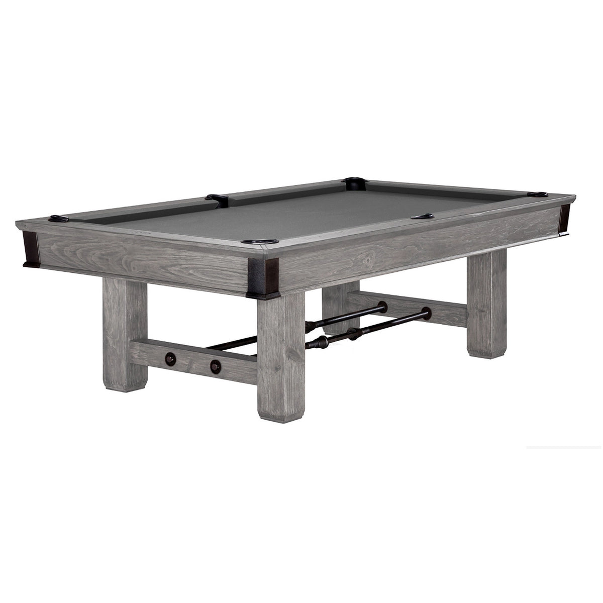 Brunswick Canton 8ft Rustic Grey Pool Table