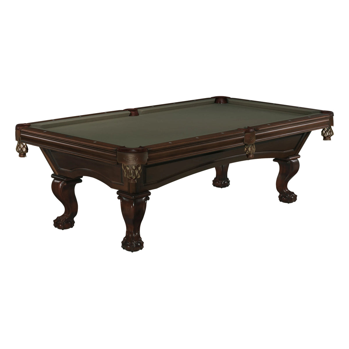 Brunswick Glenwood Tuscana Billiards Table Green Cloth Color