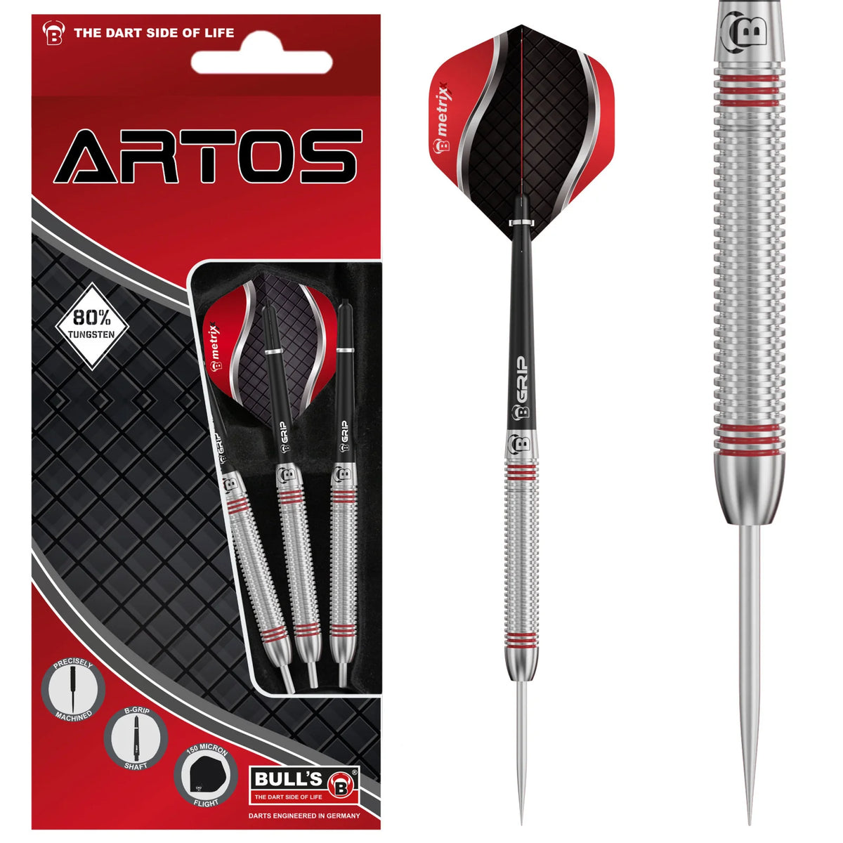 Bull's Artos 24g Steel Dart Set