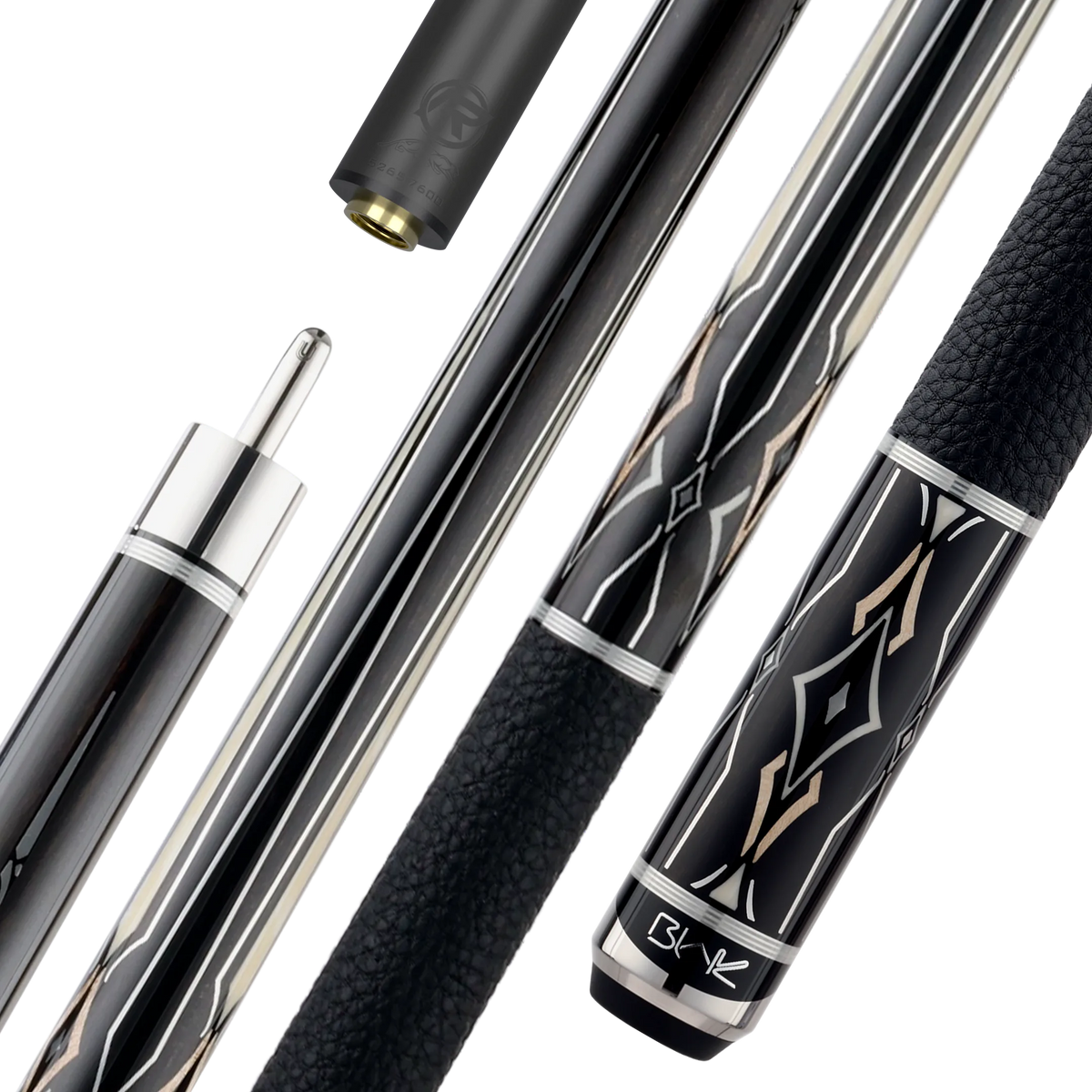 Blak5 2 closeup designs with REVO Carbon shaft