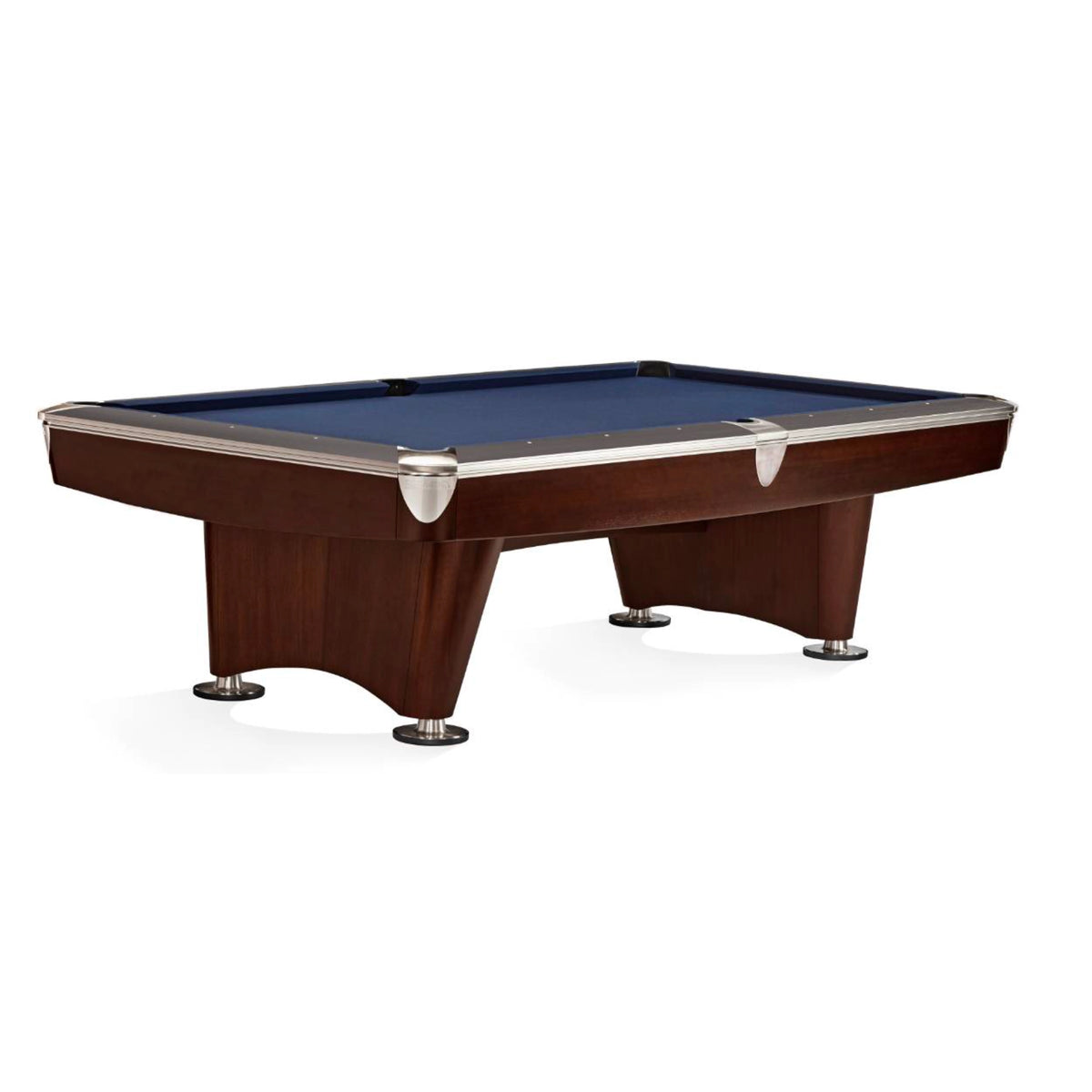 Brunswick Gold Crown VI Tournament Edition 9ft Walnut/Nickel Pool Table