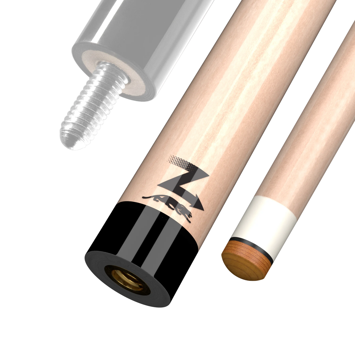 Z-3 Radial 5/16x18 Shaft Black Collar