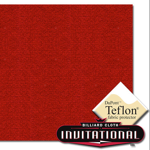 Championship Red Billiard Table Cloth