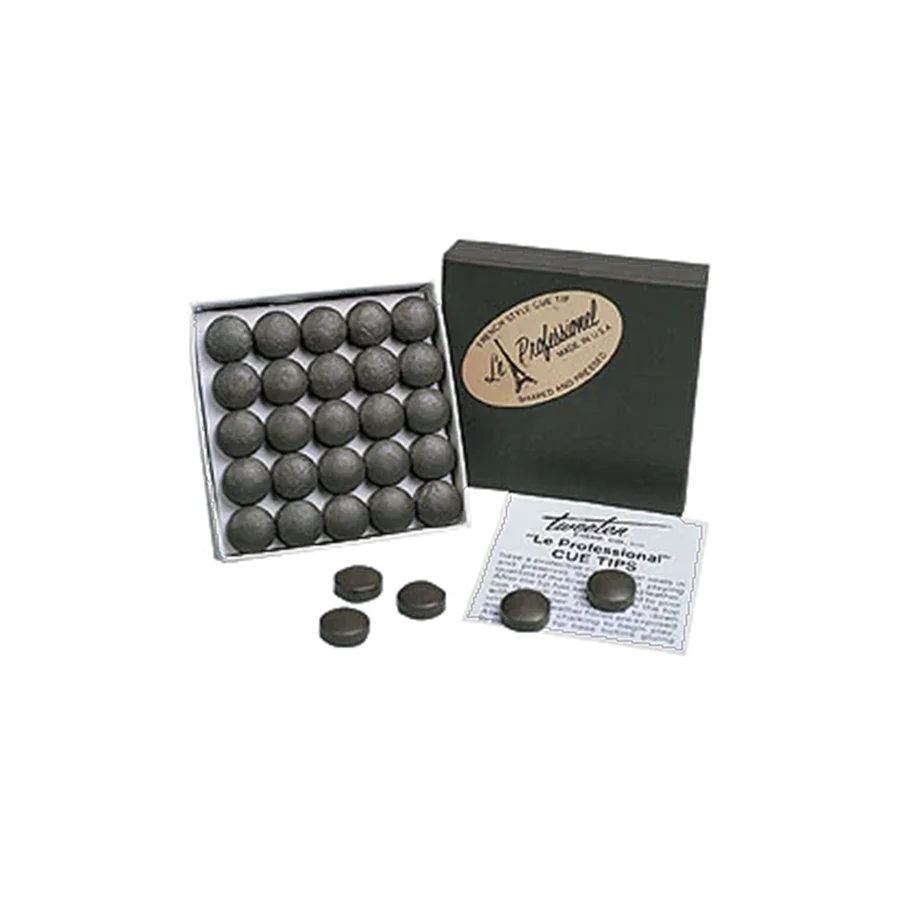 Tweeten Le Professionel Cue Tips in an Open Box With Loose Tips