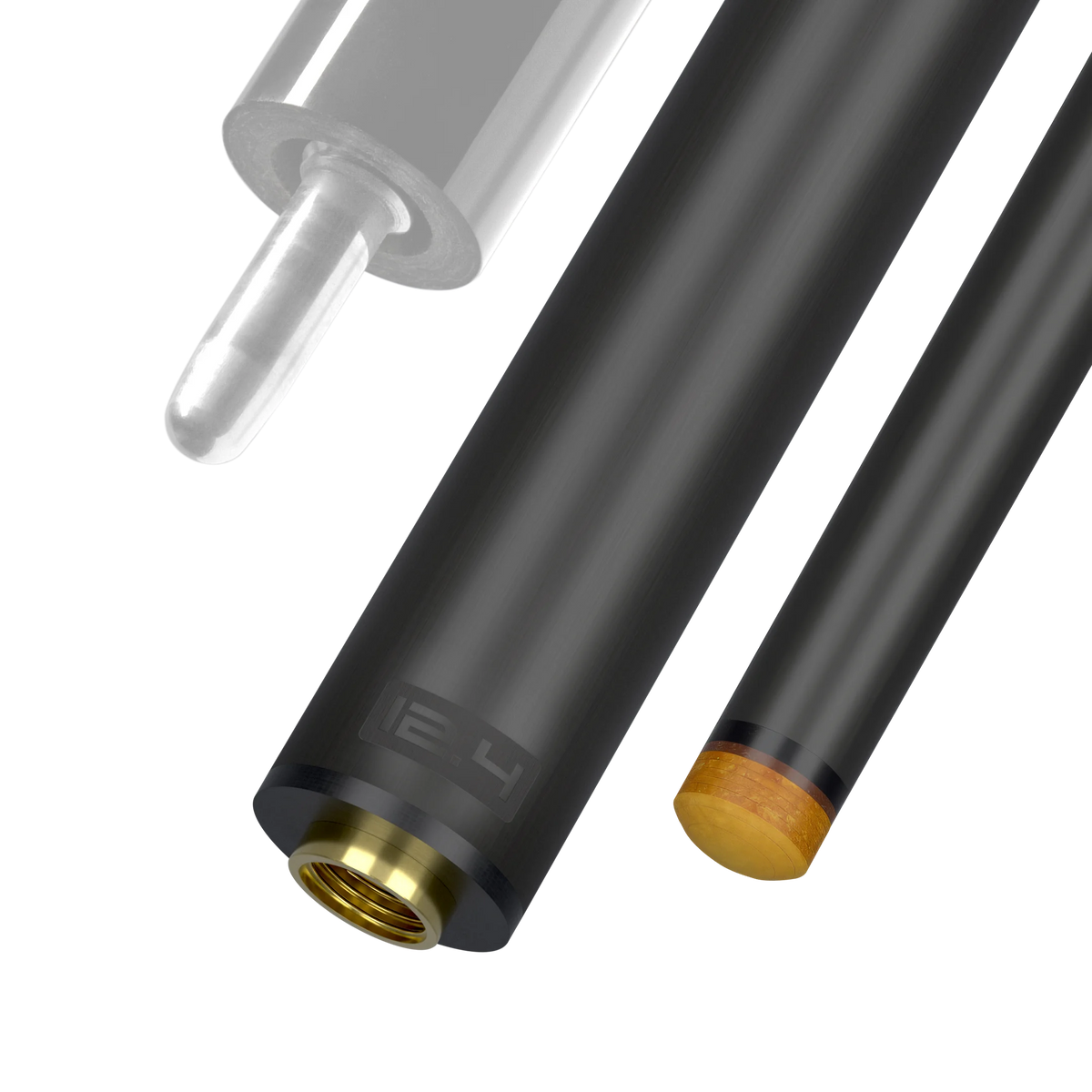 12.4 mm Uni-Loc Joint Black Vault Plate REVO Carbon Fiber Pool Shaft