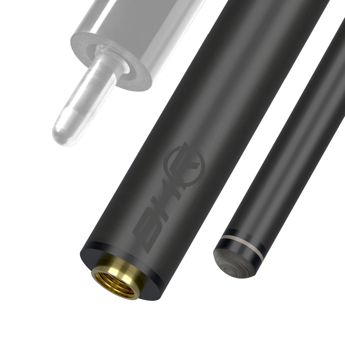 BKRush Uni-Loc Joint Grey Vault Plate REVO Carbon Fiber Pool Shaft