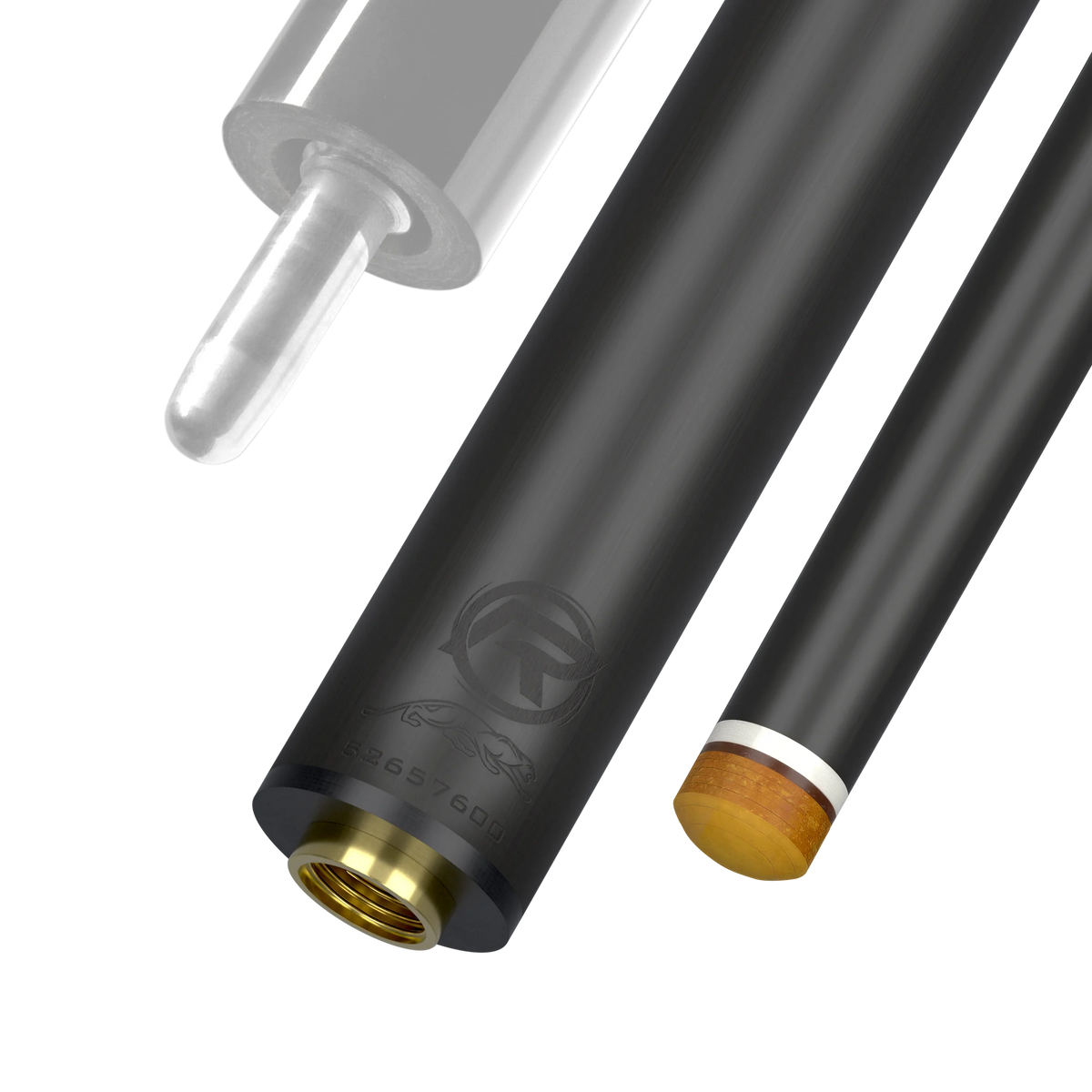Uni-Loc Joint White Vault Plate REVO Carbon Fiber Pool Shaft