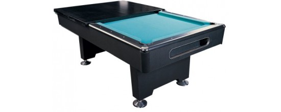 Billardtisch Abdeckplatte schwarz 8ft 