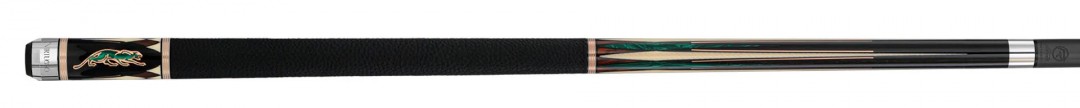 Pool Cue Predator Virtuoso Ebony/Green Pool Cue, 314-3 Shaft, Uni-Loc