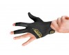 Billard Handschuh Predator Second-Skin, Schwarz/Gelb, mit geschlossenem Daumen, S - XL, linke Hand