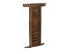 Brunswick Heritage Wall Rack, Nutmeg