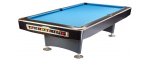 Pooltisch Olio 4909 Matt schwarz 9ft  *gebraucht* 