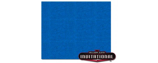 Championship Pool Felt 168cm Invitational Teflon 21oz Tournament Blue #043