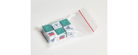 Silver Cup Billiard Chalk dark green Box 12 pcs.