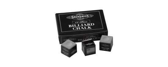 Brunswick Chalk Gun Metal Grey 12 pcs.