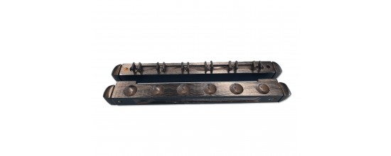 Wallrack Antik for 6 Cues black