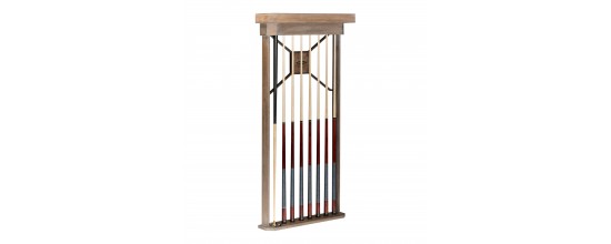 Brunswick Dameron Wall Rack,  Nutmeg