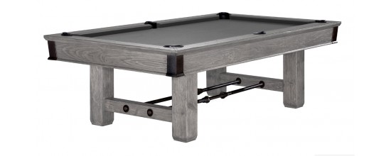 Pool Billardtisch Brunswick Canton Rustic Grau 8 F