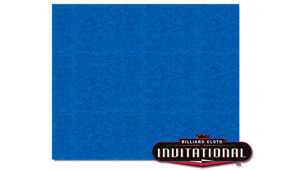 Championship Pool Felt 168cm Invitational Teflon 21oz Tournament Blue #043