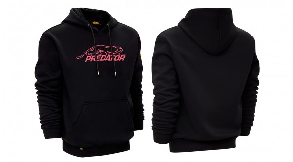 Kapuzenpullover Schwarz/Rosa Predator Logo M-XL