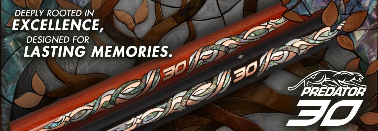 Banner pool cues LE Cat 30 limited edition