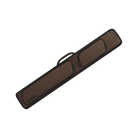 Metro Brown 3x5 Hard Pool Cue Case Angled