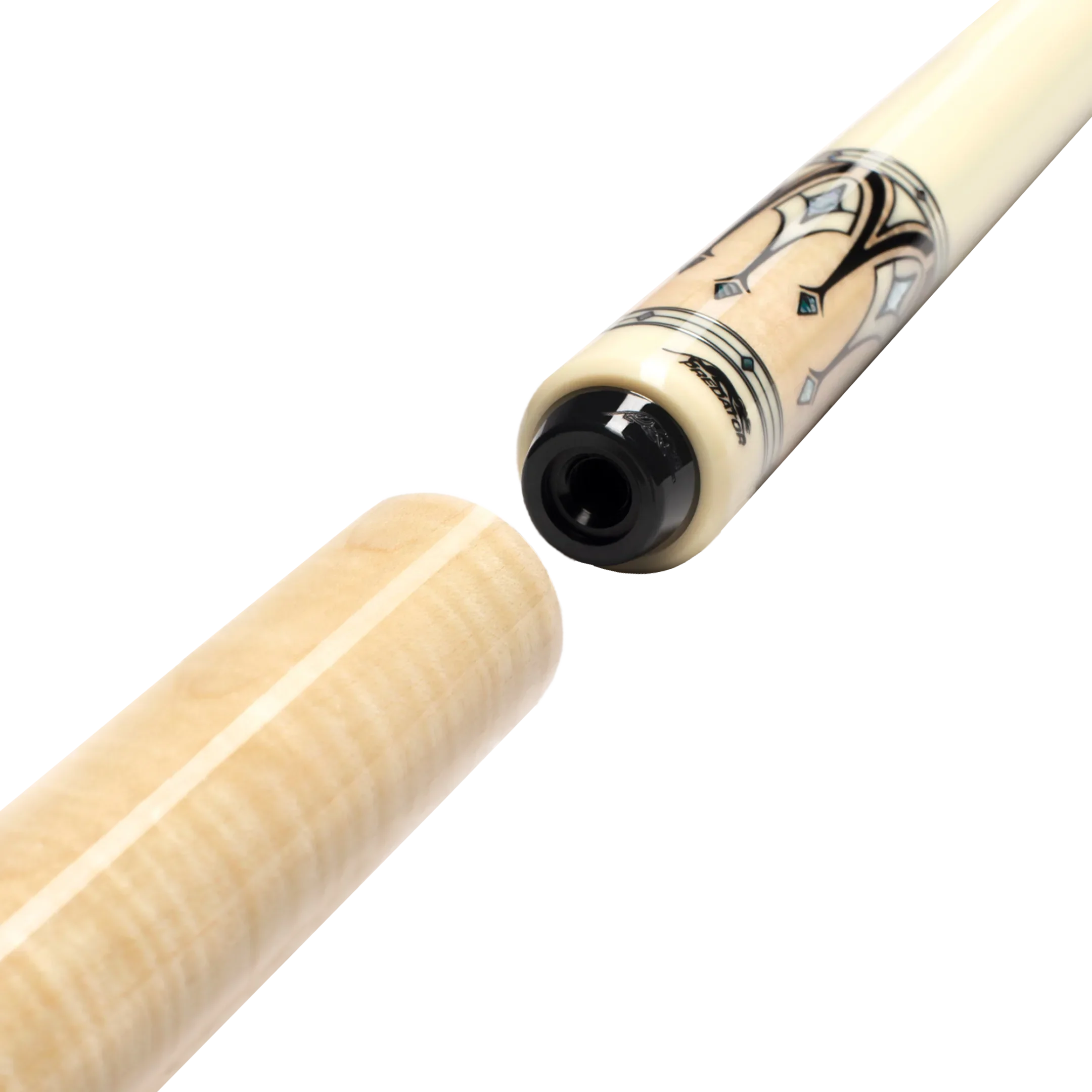 Curly Maple Predator QR Extension2 8 Inch Segment