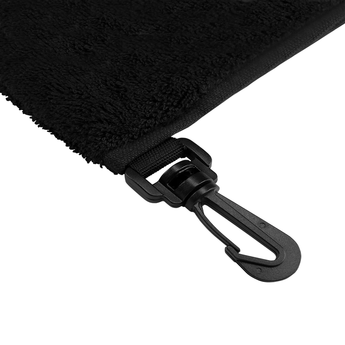 Predator Black Towel With Clip
