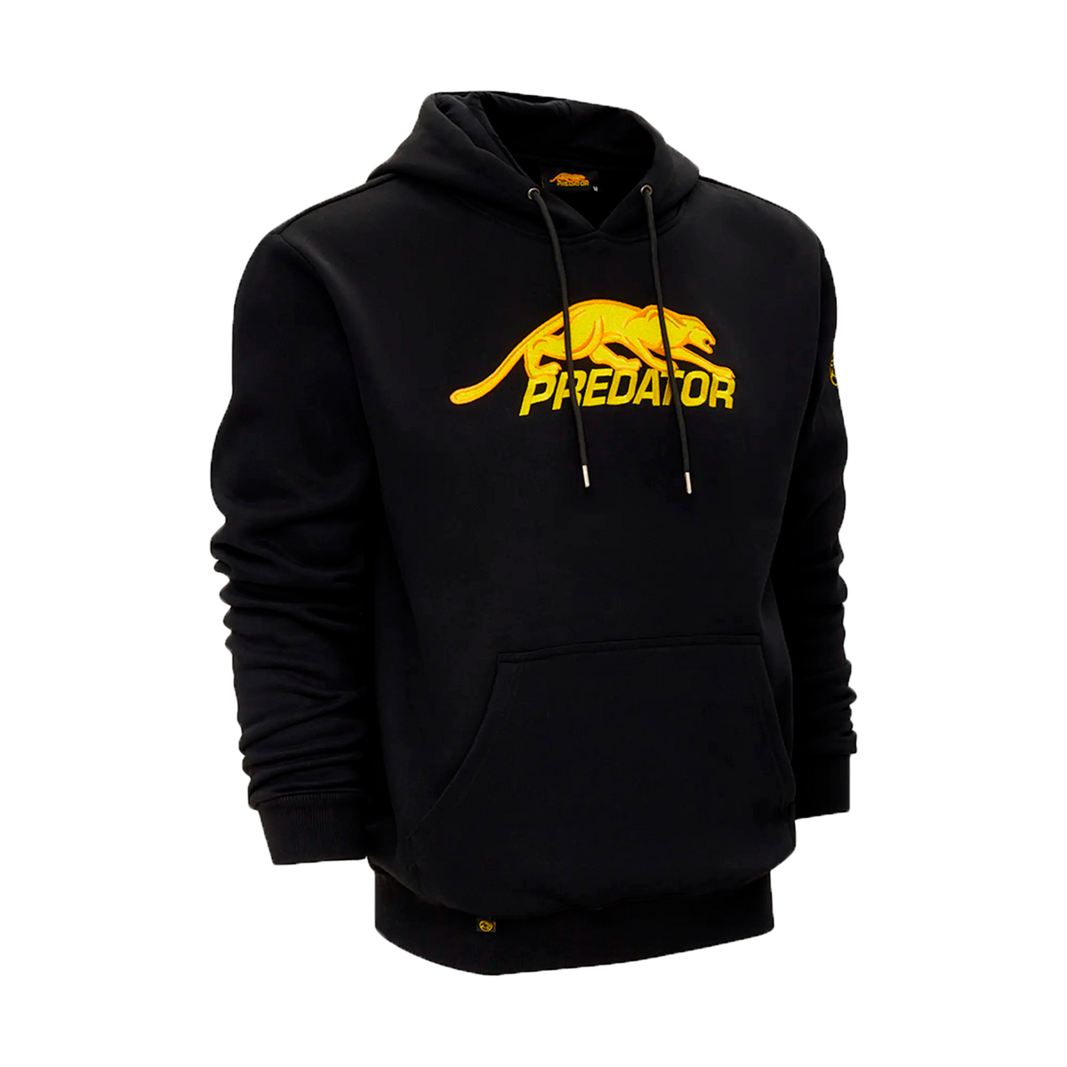 Predator black hoodie with gold front side