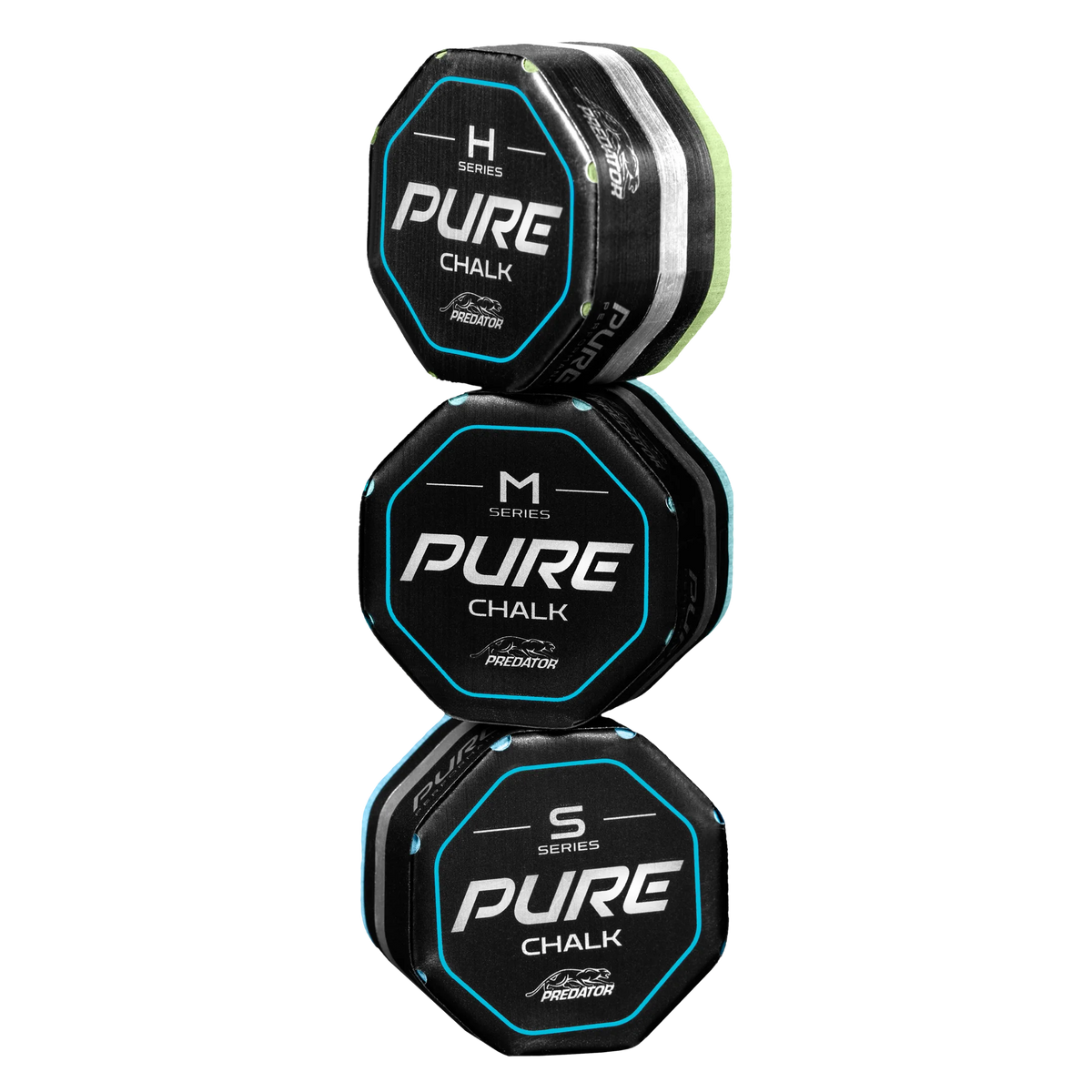 Three Containers Of Pure Chalk