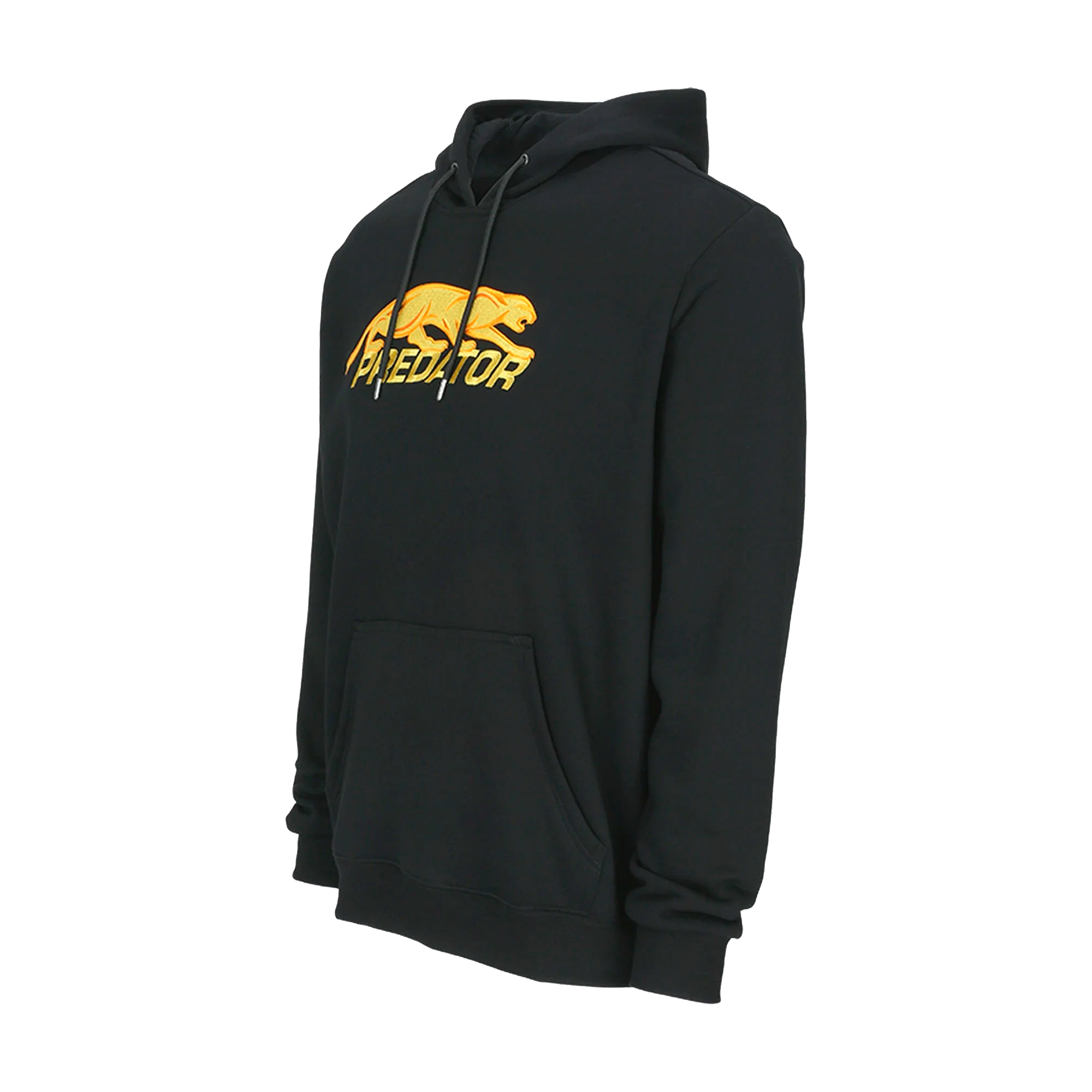 Predator black hoodie with gold right side