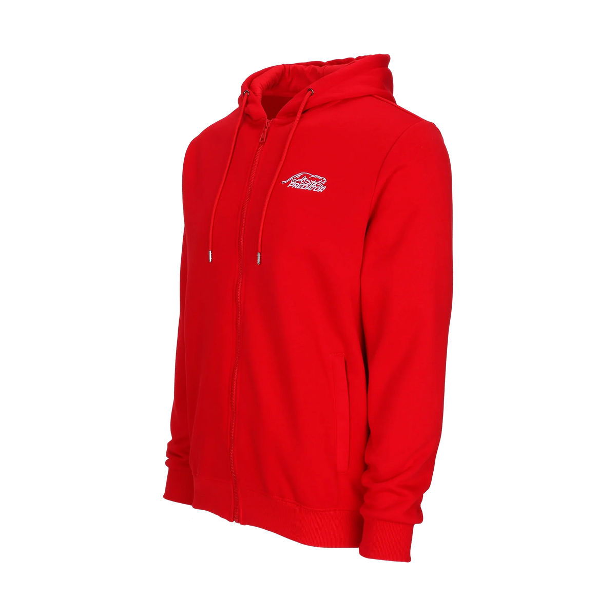 Predator Red Zip Up Hoodie Right