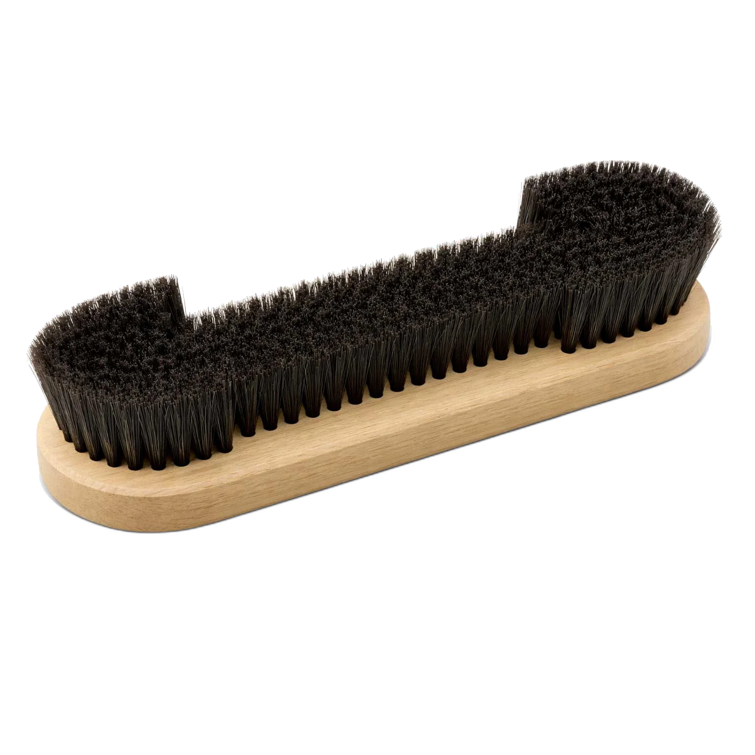 22 cm Pool Table Brush With Dark Horsehair-Style Bristles And A Natural Beechwood Handle
