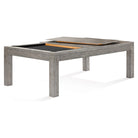Brunswick Sanibel Billiard Dining Room Table Open Top Rustic Grey
