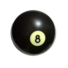 Aramith Black Number 8 Pool Ball, 57.2 mm