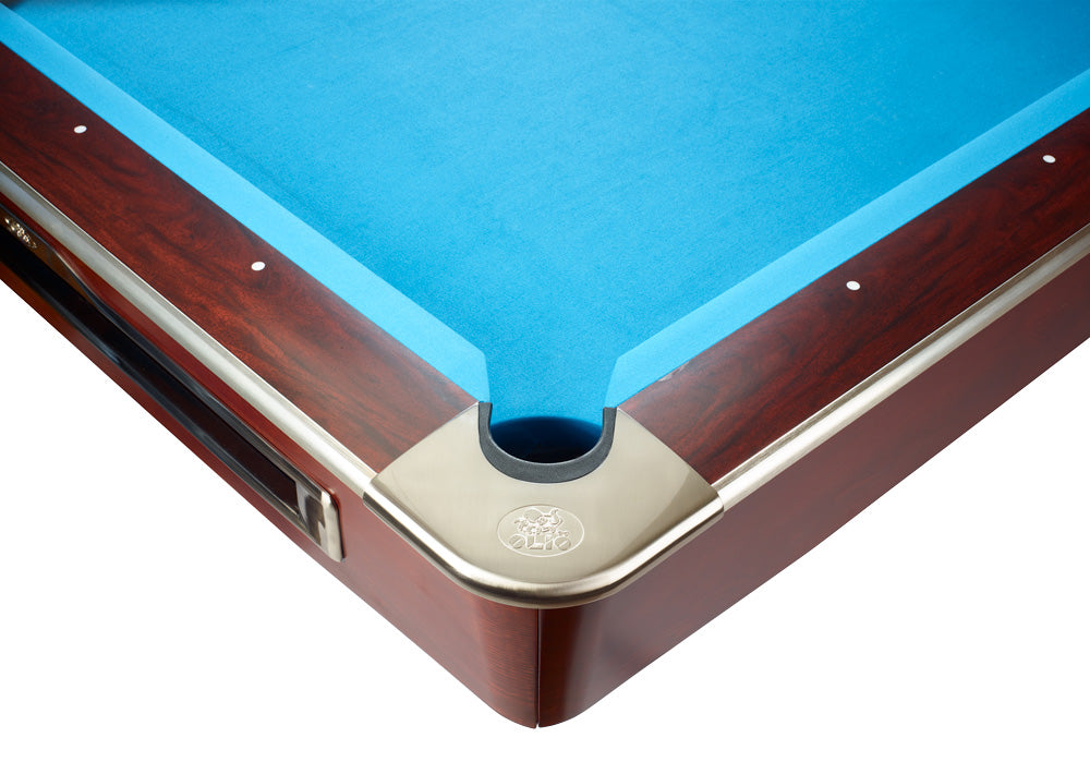 Olio Mahogany 9ft Pool Table Pocket