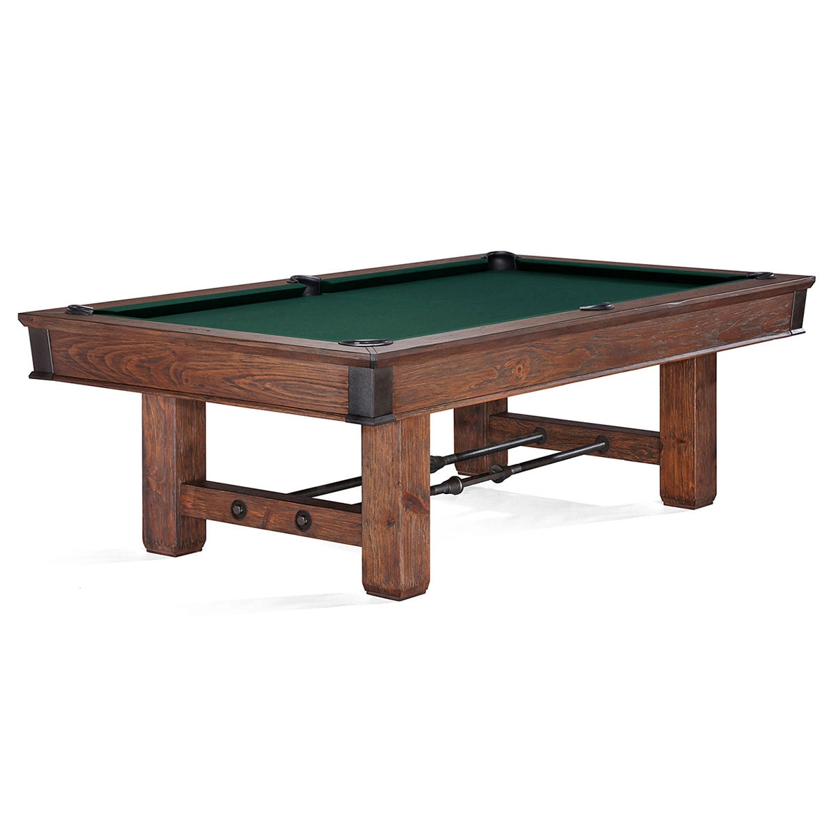 Brunswick Canton 8ft Black Forest Pool Table