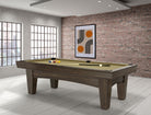 Brunswick Winfield Coffee 8ft Pool Table In a Room