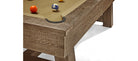 Brunswick Botanic Rustic Dark Brown 7ft Pool Table Corner Pocket