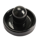 Black V-Force Air Hockey Mallet, 95 mm, with Round Handle