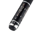 Blak5 1 Pool Cue Leather Wrap Butt Rotated