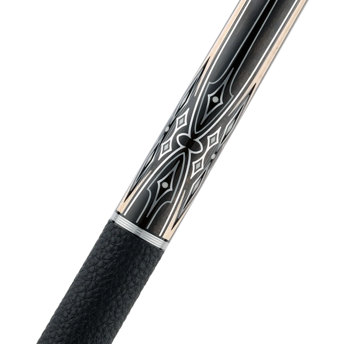Blak5 5 Pool Cue Leather Wrap Forearm Closeup
