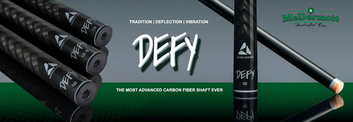 McDermott Defy Carbon Fiber Shaft Banner