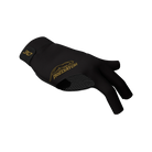 Black glove with gold Predator branding and gold 30 icon for right hand