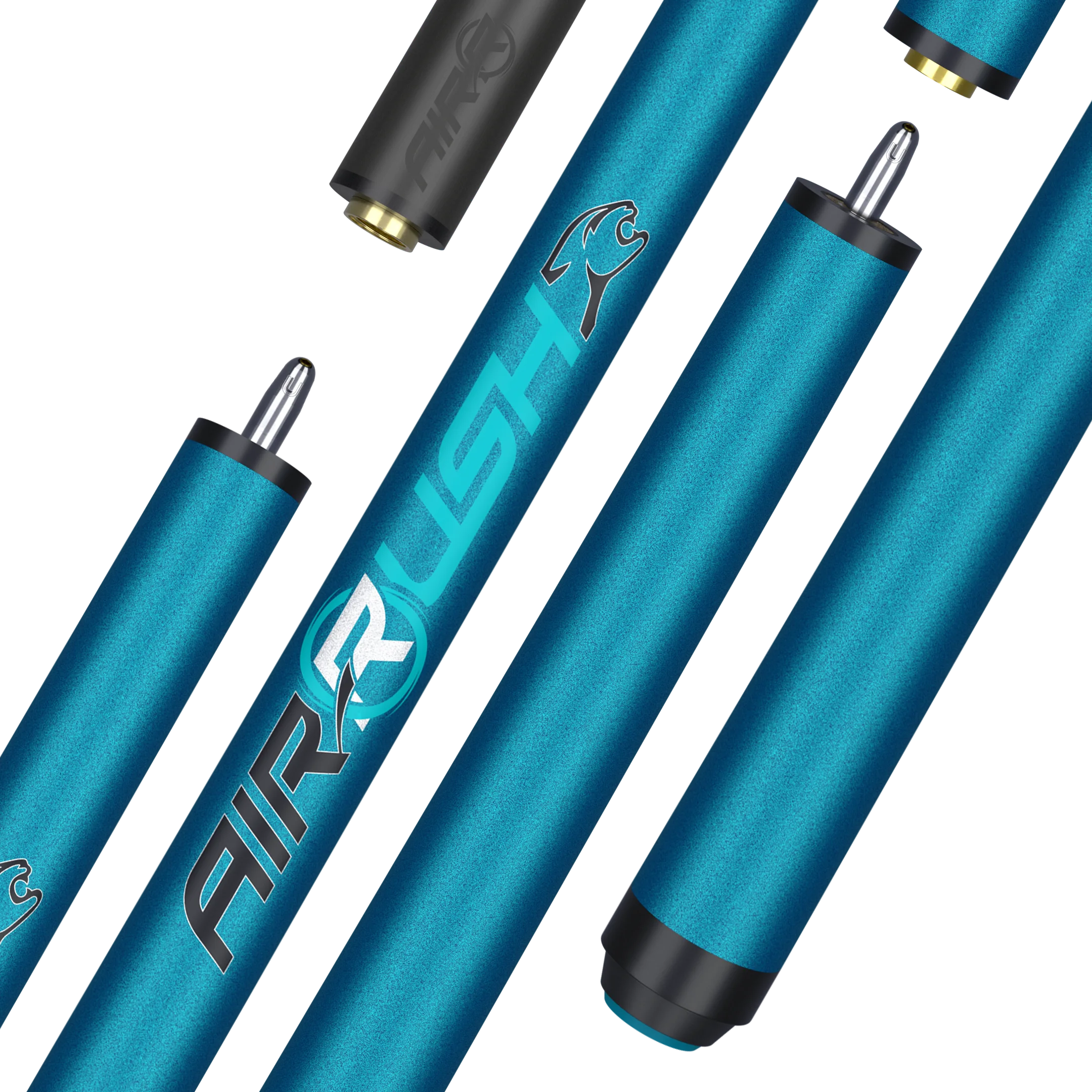 Predator Air Rush Teal No Wrap Professional Jump Cue