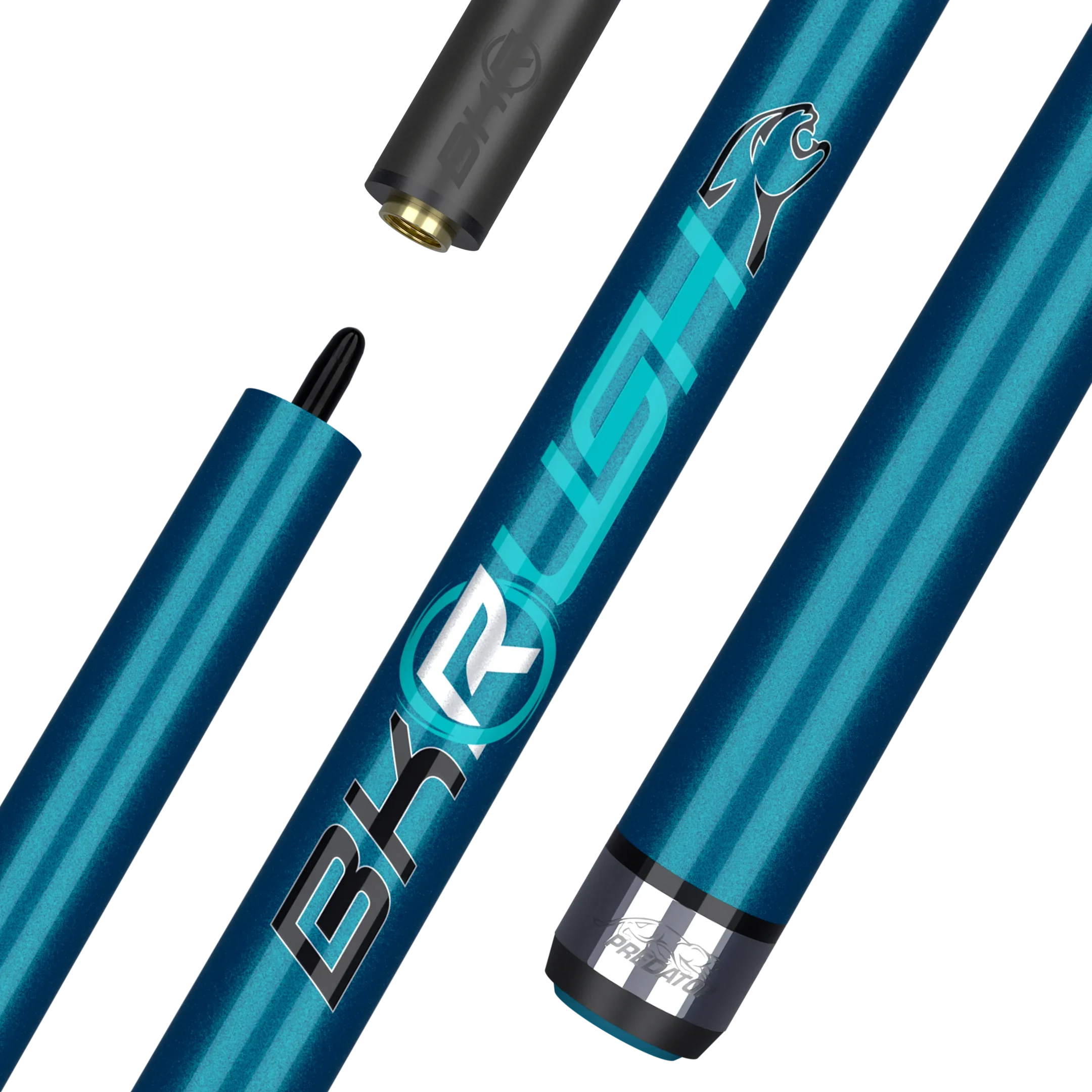 Predator BK Rush Teal No Wrap Professional Break Cue