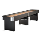 Brunswick Delray Matte Black 12ft Shuffleboard Table
